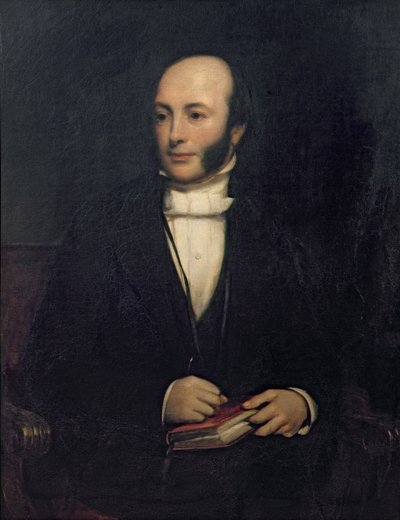 Porträt von Rev. John Barlow (1798-1869) von Frederick Richard Pickersgill